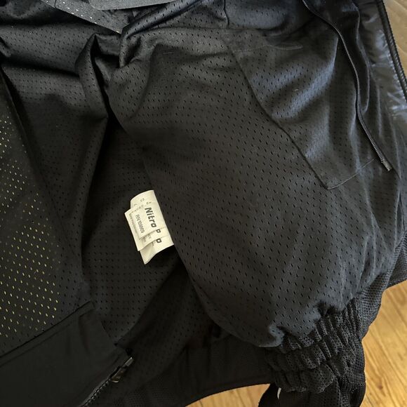 Black Nitro Racing Armored Textile Touring Motorcycle Jacket  Size 4XL - Picture 6 of 12